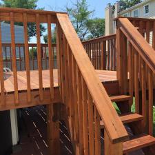 Deck stained transparent natural color 1