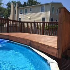 Deck stained transparent natural color 4