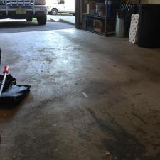 Garage epoxy floor before and after 2