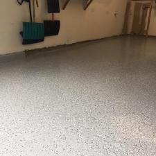 Garage epoxy floor before and after 5