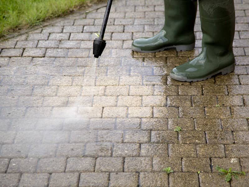 pressure washing